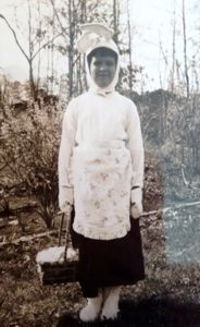 Laura as Easter Bunny